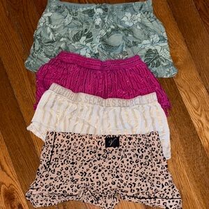Set of Four Victoria’s Secret Shorts